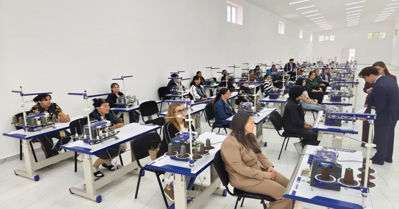 Xocalıdakı “Qarabağ Tekstil Evi”ndə çalışacaq şəxslər üçün peşə kursları başlayıb