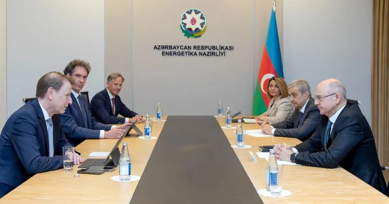 Azərbaycan Almaniya ilə qaz tədarükü və enerji keçidini müzakirə edib FOTOLAR