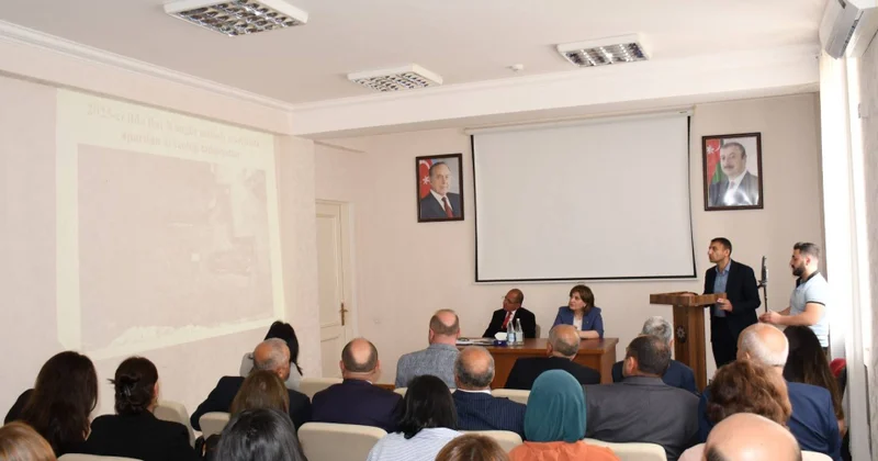 Oğuzda elmi konfrans: Şimal Qərbi Azərbaycanın tarixi memarlıq irsi öyrənilir