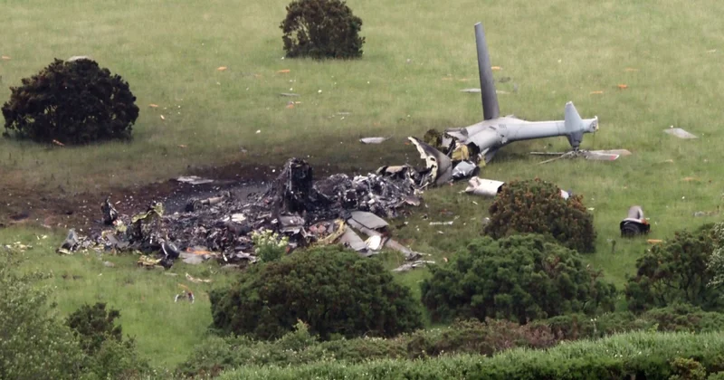 Britaniya ordusunun helikopteri qəzaya uğrayıb, üç hərbçi həlak olub