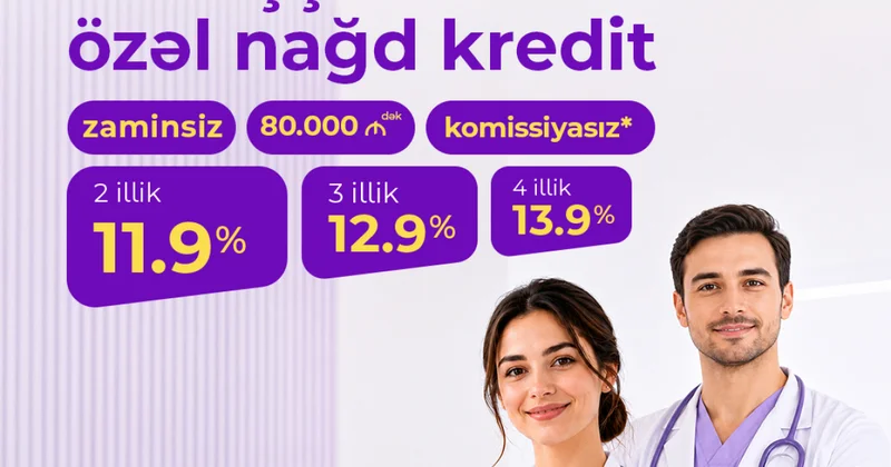 Потребительские кредиты для медицинских работников от Azer Turk Bank