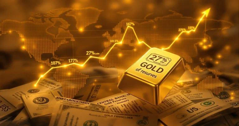 Qlobal mərkəzi banklar 17 ton qızıl alıblar