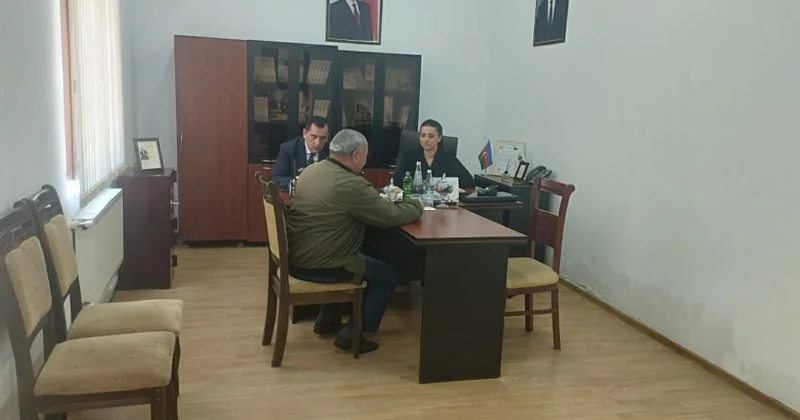 Milli Məclisin deputatı Səbinə Xasayeva seçiciləri ilə görüşüb