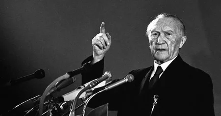 Almaniya patriarxı Konrad Adenauer