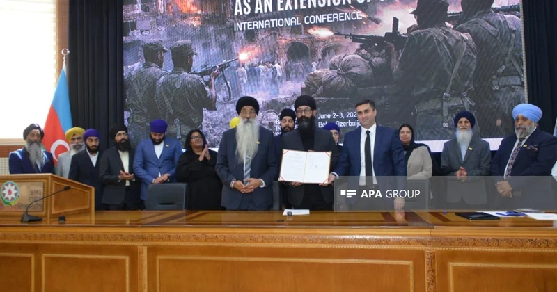 Bakı Təşəbbüs Qrupu Beynəlxalq Zikh Federasiyası ilə memorandum imzalayıb FOTO
