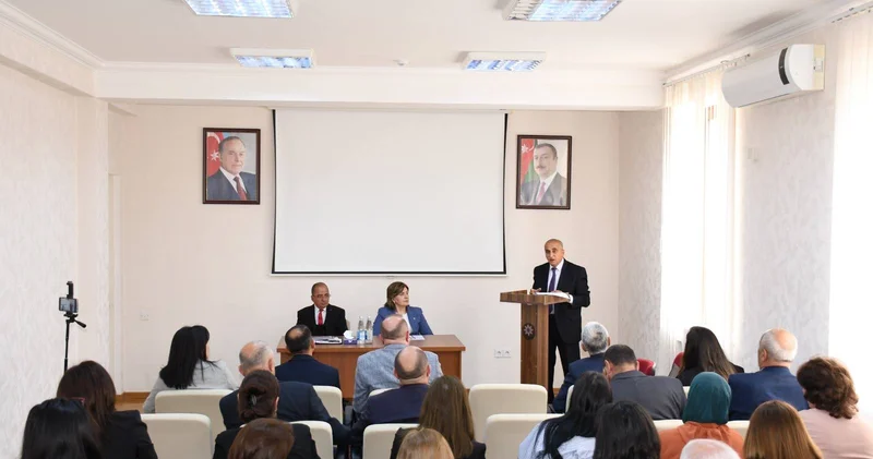 Şəki Oğuz bölgəsində erkən orta əsrlər şəhərsalma və memarlıq irsinin tədqiqinə həsr olunmuş konfrans