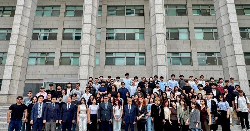 BMU nun rektoru Koreyada ikili diplom proqramının tələbələri ilə görüşüb