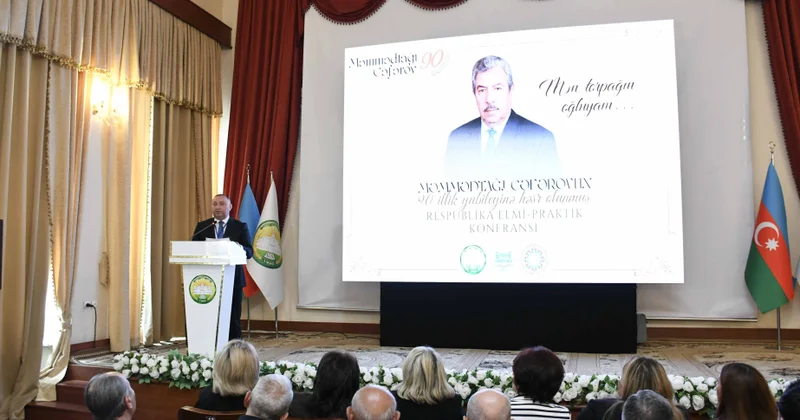 Akademik Məmmədtağı Cəfərovun 90 illiyinə həsr olunmuş Respublika konfransı