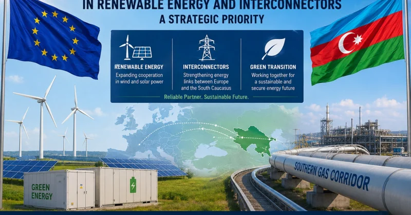 Aİ Azərbaycanla yaşıl enerji əməkdaşlığını strateji prioritet hesab edir