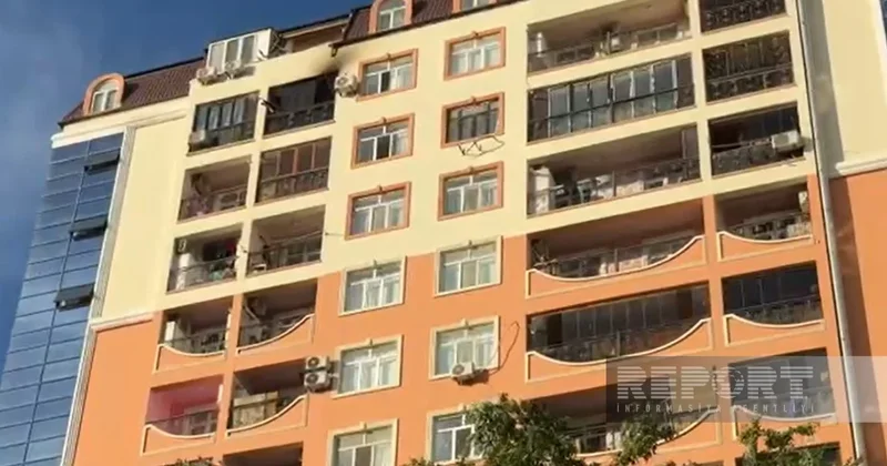 В Сумгайыте в многоэтажном доме произошел пожар, жители эвакуированы