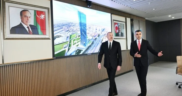 Prezident açılışda FOTOLAR