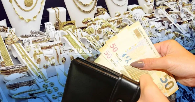 Qramı 290 manat oldu: Qızıl bazarında SON QİYMƏTLƏR