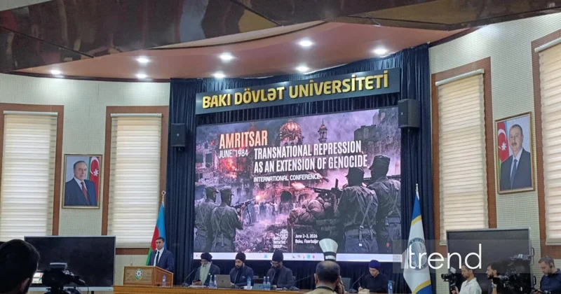 В Баку проходит конференция о событиях в Амритсаре