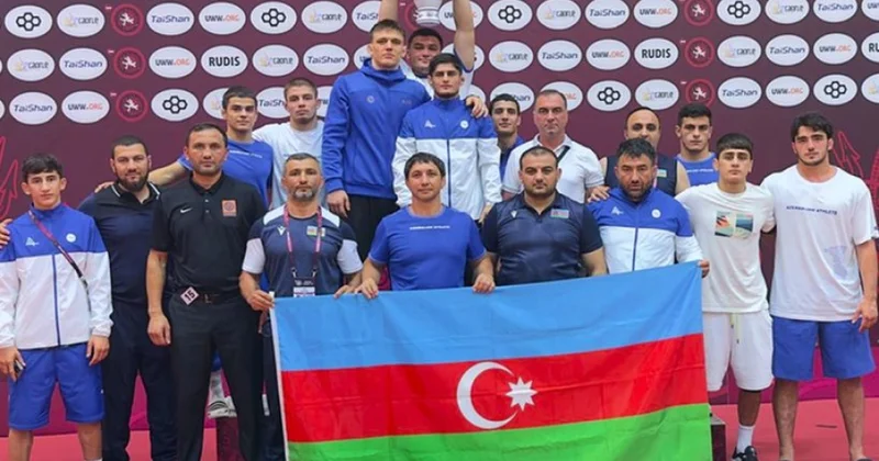 Yunan Roma güləşi üzrə Azərbaycan millisi Avropa ikincisi olub