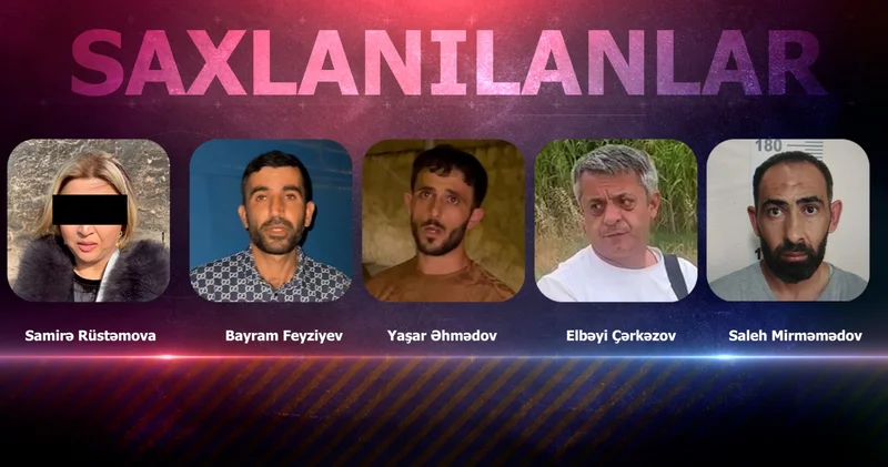 Sabunçuda əməliyyat: Narkotik satıb pul qazanmaq istəyən 5 nəfər saxlanılıb