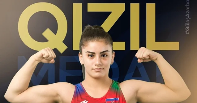 Daha bir güləşçimiz Avropa çempionu oldu