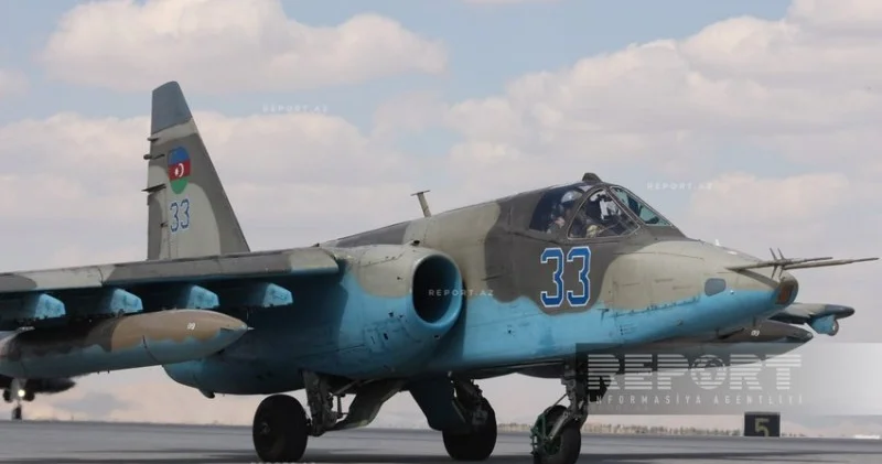 Azərbaycana SU 25 qırıcıları Anadolu Qartalı 2025də FOTO