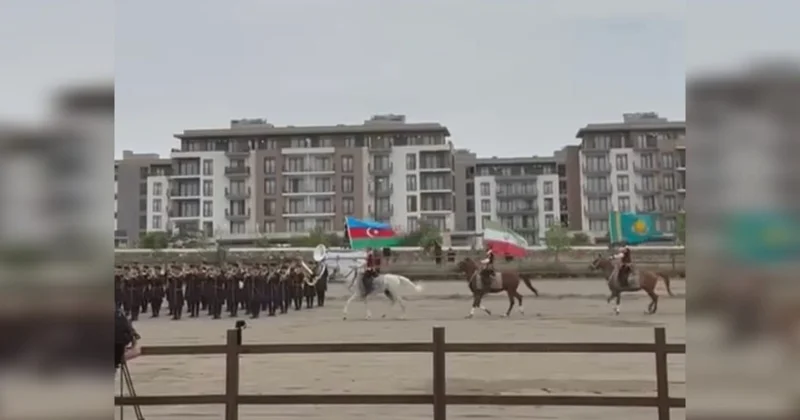 Türk dünyası İmarətdə VİDEO