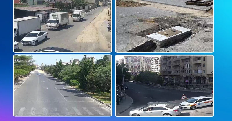 Bu yollarda hərəkətə məhdudiyyət qoyulub SİYAHI