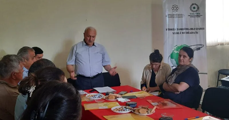 Agentliyin dəstəklədiyi layihədə məqsəd iştirakçıları maarifləndirmək idi