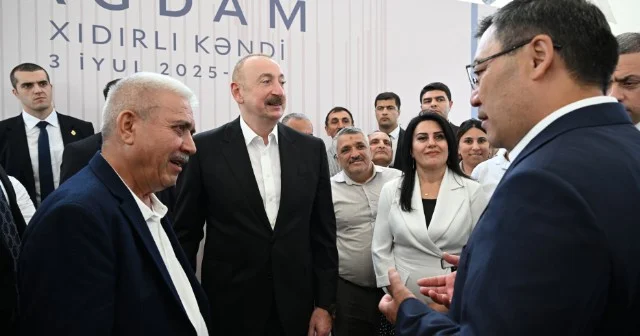 Sakinlər danışdı, Prezident tərcümə etdi Səmimi söhbət (VİDEO)
