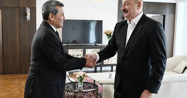 Prezident Xankəndidə qəbul keçirdi Fotolar