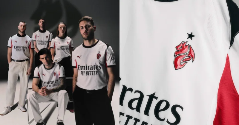 Milan ın yeni mövsüm səfər formasında şeytan rəmzi