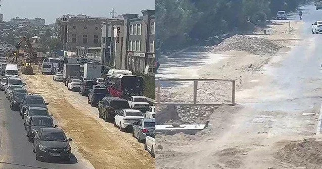 Bu yollarda təmir gedir Sürücülərin nəzərinə!