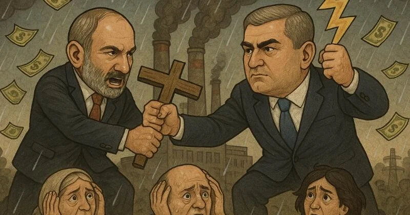 Карапетян, церковь и Пашинян: битва за души, деньги и киловатты ОБЗОР от Эльчина Алыоглу