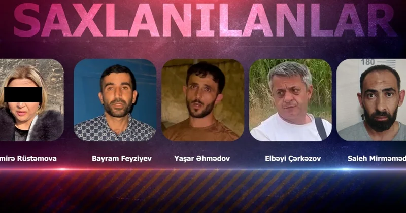 Bakıda əməliyyat Saxlanılanlar var (VİDEO)
