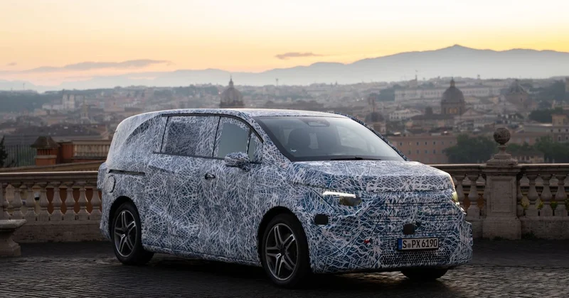 Mercedes Benz готовит премиальные электроминивэны VLE и VLS ФОТО