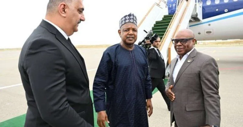 Nigeriyalı nazir Qarabağa gəldi FOTO