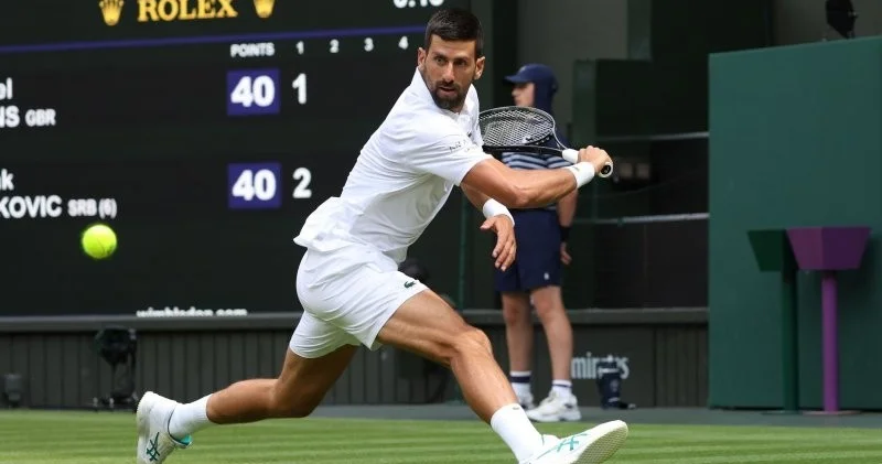 Novak Cokoviç Andre Aqassinin rekorduna şərik olub