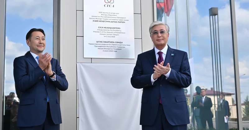 “Yeni və möhtəşəm qərargah binasının istifadəyə verilməsi mühüm tarixi hadisədir” Tokayevə TƏŞƏKKÜR FOTO KONKRET