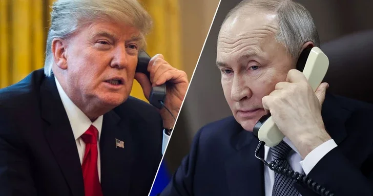 Начался телефонный разговор Путина с Трампом