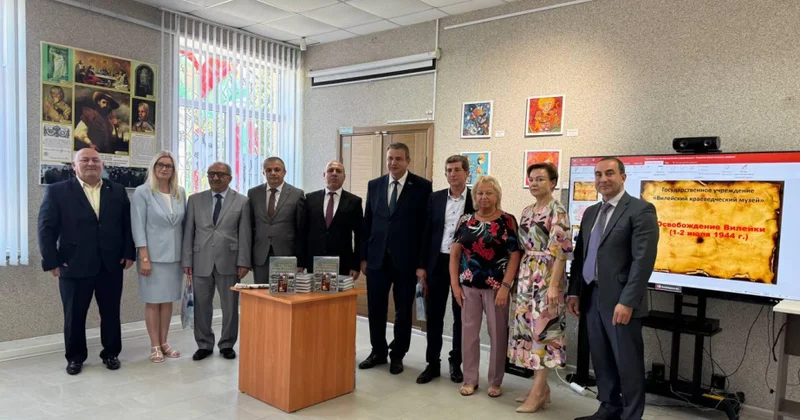 Belarusda faşizm üzərində qələbədə Azərbaycanın rolundan bəhs edən kitabın təqdimatı keçirilib