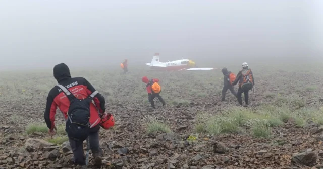 Həmin təyyarənin qalıqları tapıldı Pilot həlak olub FOTO