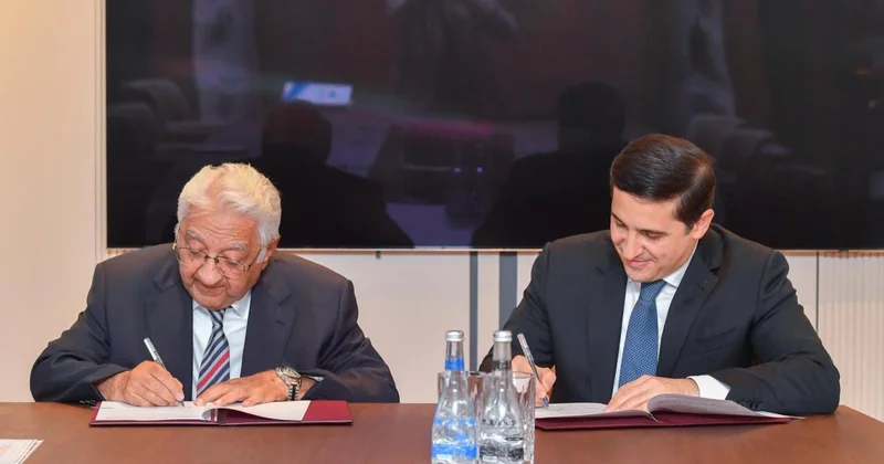 Arif Paşayev və Fərid Əhmədov arasında birgə əməkdaşlıq haqqında Memorandum imzalandı FOTO