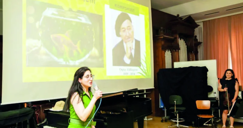 Azərbaycanlı musiqişünasın Almaniyada 3 hissəli konserti