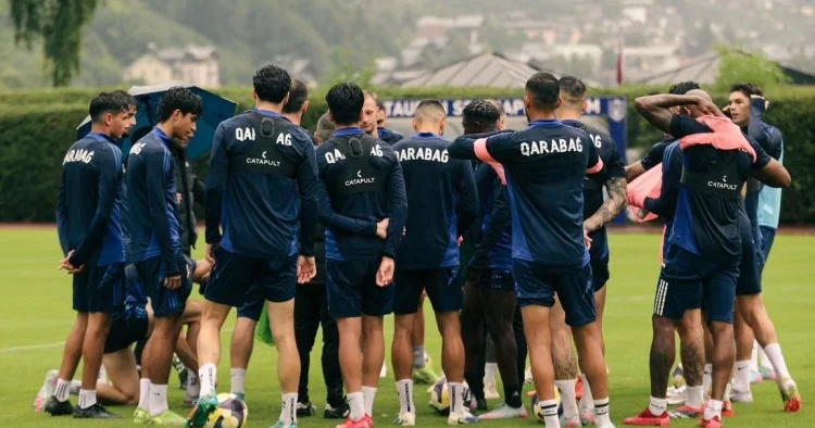 Qarabağ ın Avstriyadakı məşqindən FOTOLAR