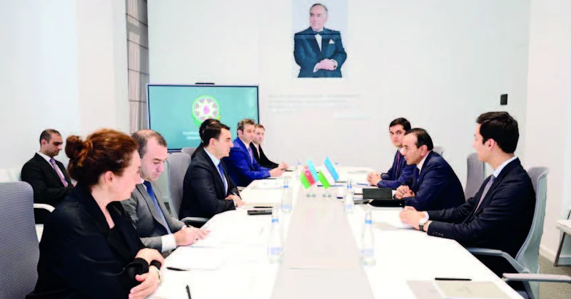 Özbəkistanın mədəniyyət naziri Bakıda