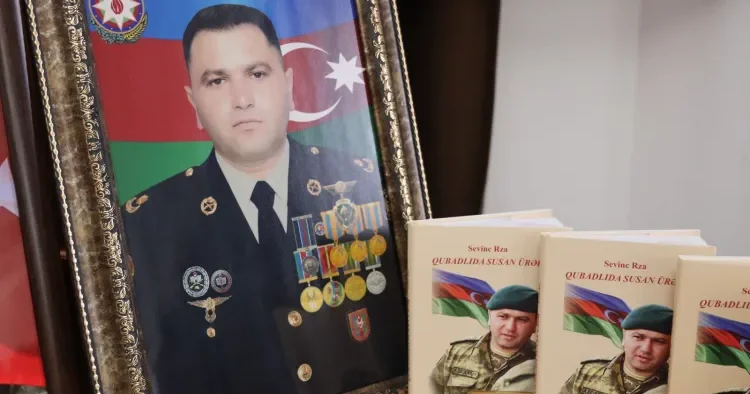 Şəhid mayor Xankəndidə yad edildi FOTO
