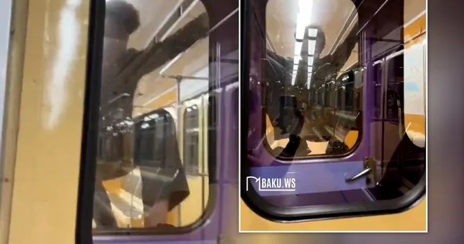 Bakıda metrosunda yeniyetmədən qeyri etik şou
