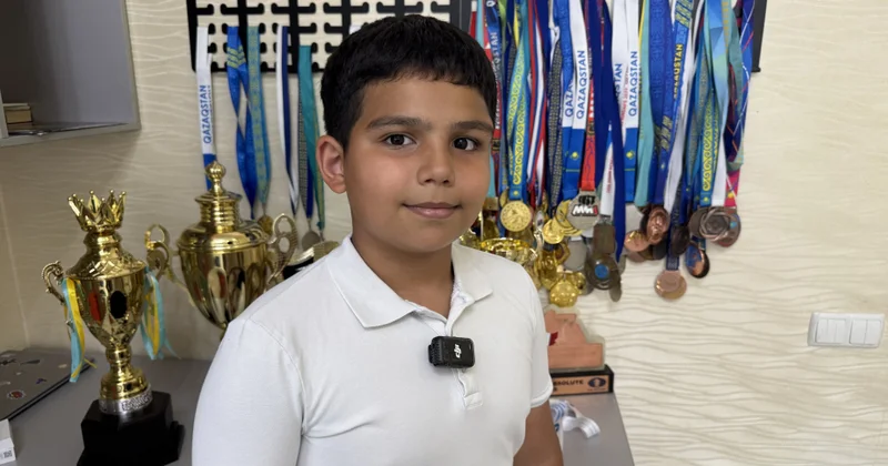 Kustanaylı şahmat vunderkindi: 11 yaşlı azərbaycanlı 83 medal qazanıb