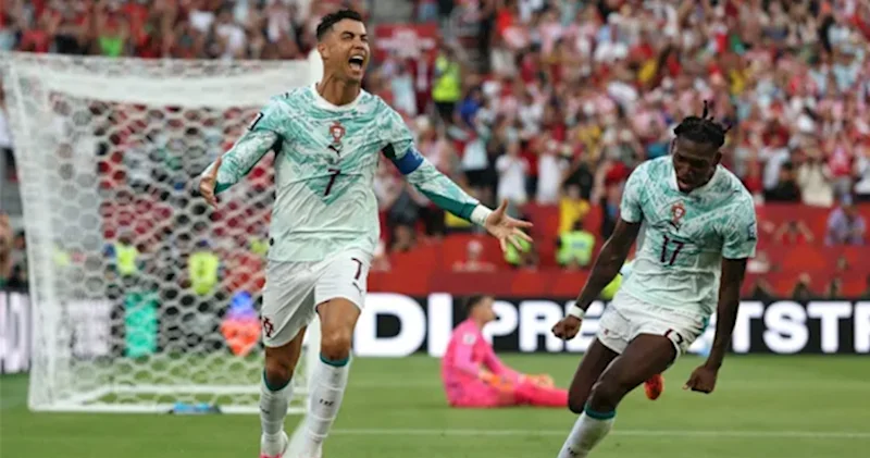 Ronaldo qol vurdu, Portuqaliya geridönüş etdi Video
