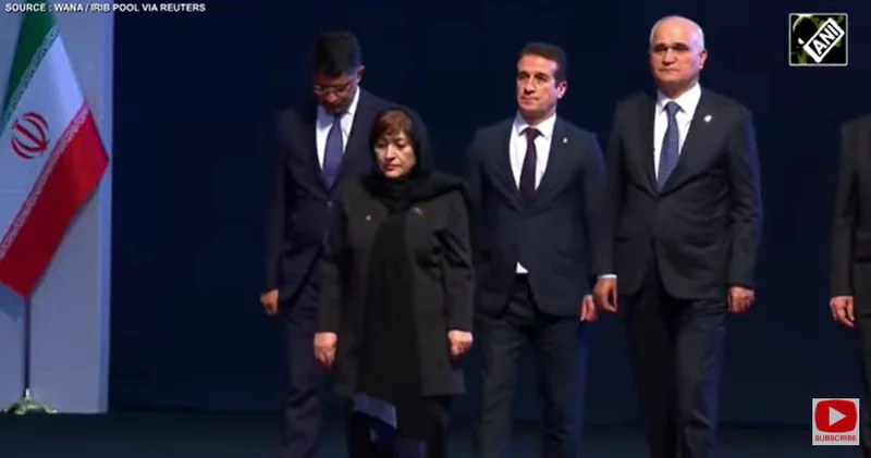 Milli Məclisin sədri Xameneyi ilə vida mərasimində