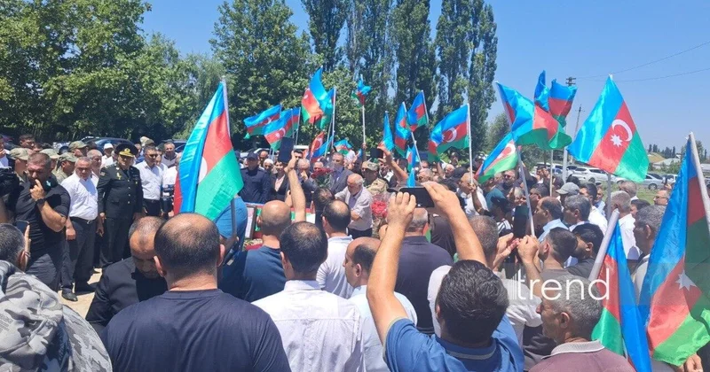 В Физули предали земле останки шехида Мовсюма Алиева ФОТО