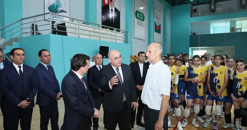 AVF prezidenti Tovuz Voleybol Akademiyasının fəaliyyəti ilə tanış olub FOTO