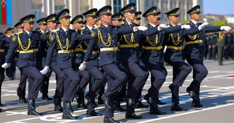 Naxçıvanda Orta İxtisas Polis Məktəbində Polis Günü və buraxılış mərasimi keçirilib