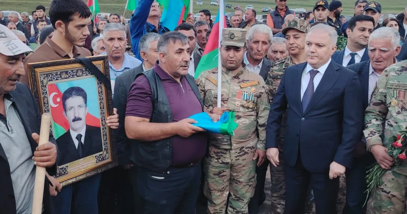 İtkin şəhid Bahadur Kamalov Kəlbəcərdə dəfn edildi FOTO